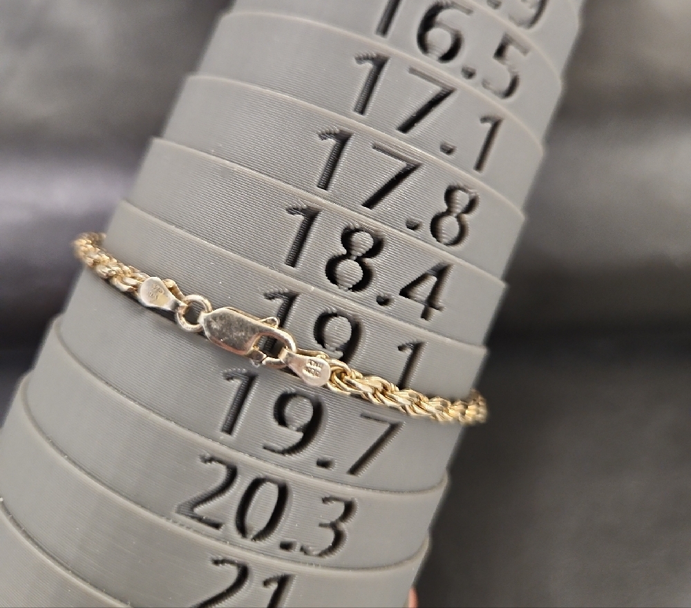 925 Rope Chain Bracelet - Picture 6 of 8